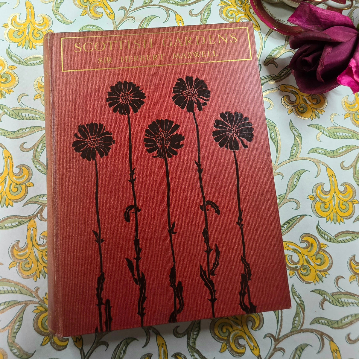1908 Scottish Gardens by Sir Herbert Maxwell - Illustrated Antique Book