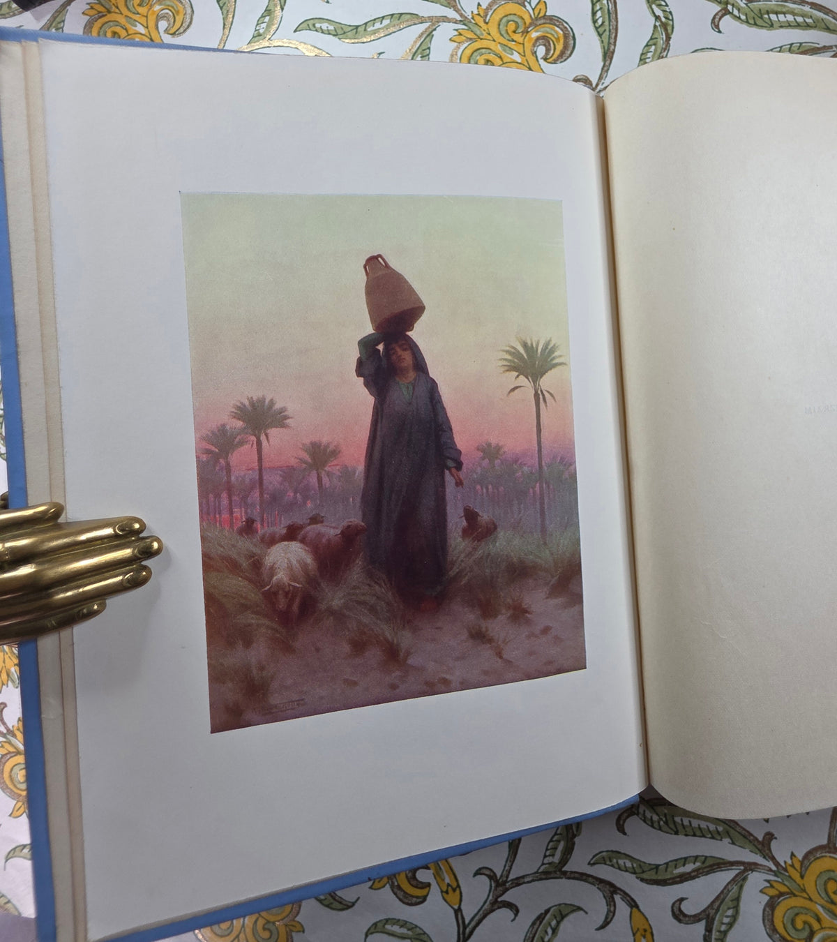 1904 Egypt - Painted and Described by R Talbot Kelly - Illustrated Antique Book