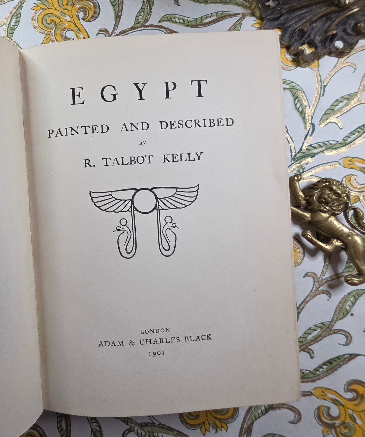 1904 Egypt - Painted and Described by R Talbot Kelly - Illustrated Antique Book