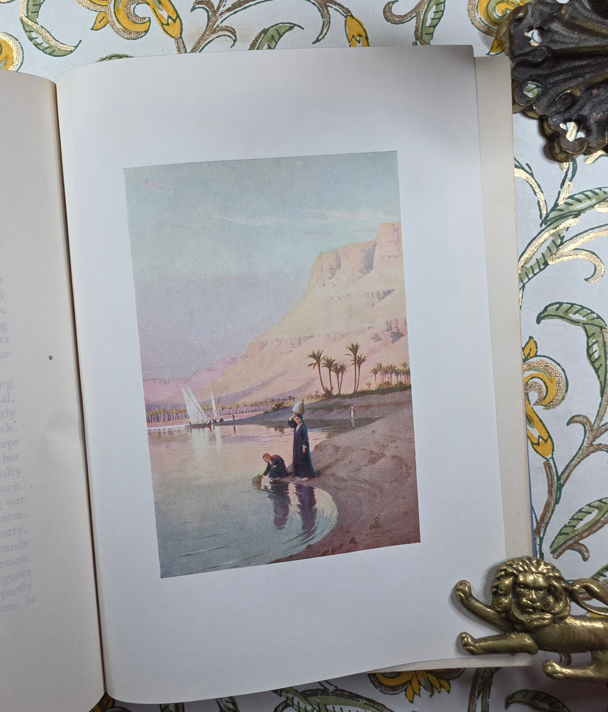 1904 Egypt - Painted and Described by R Talbot Kelly - Illustrated Antique Book