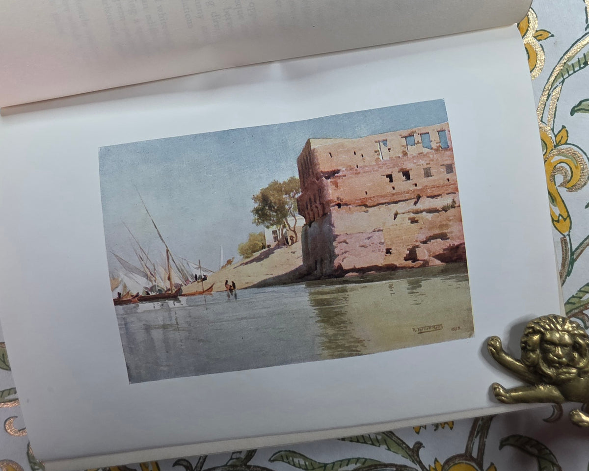 1904 Egypt - Painted and Described by R Talbot Kelly - Illustrated Antique Book