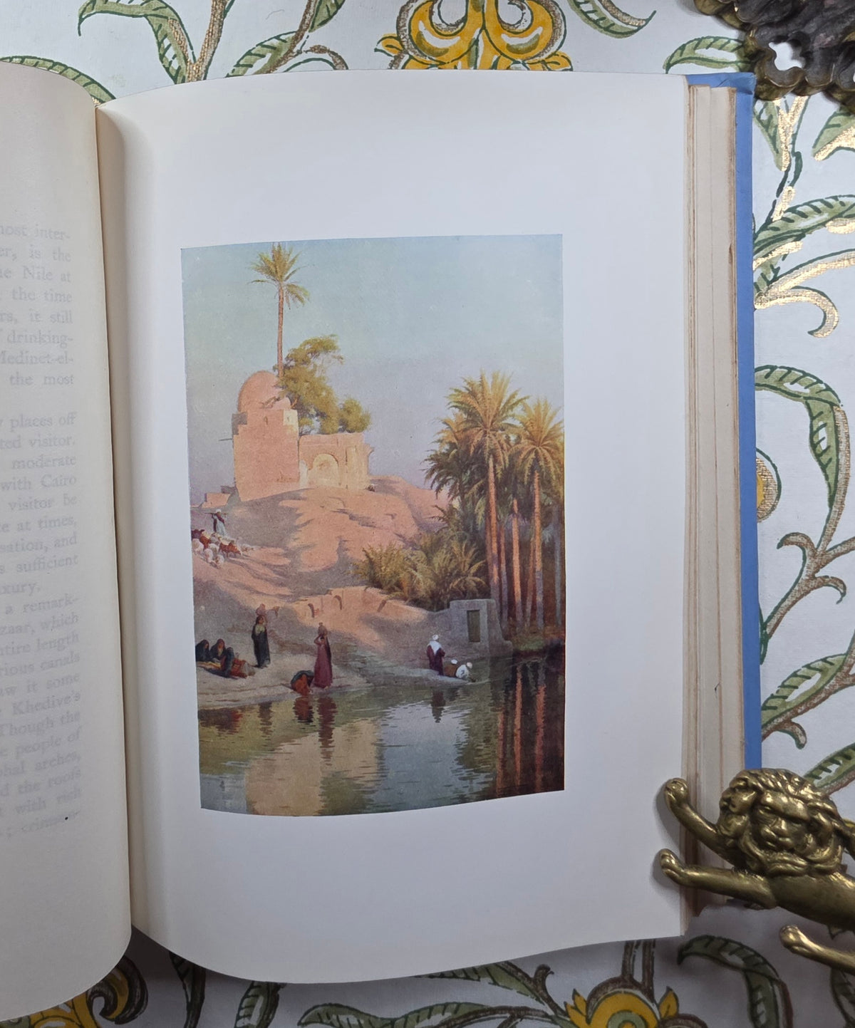 1904 Egypt - Painted and Described by R Talbot Kelly - Illustrated Antique Book