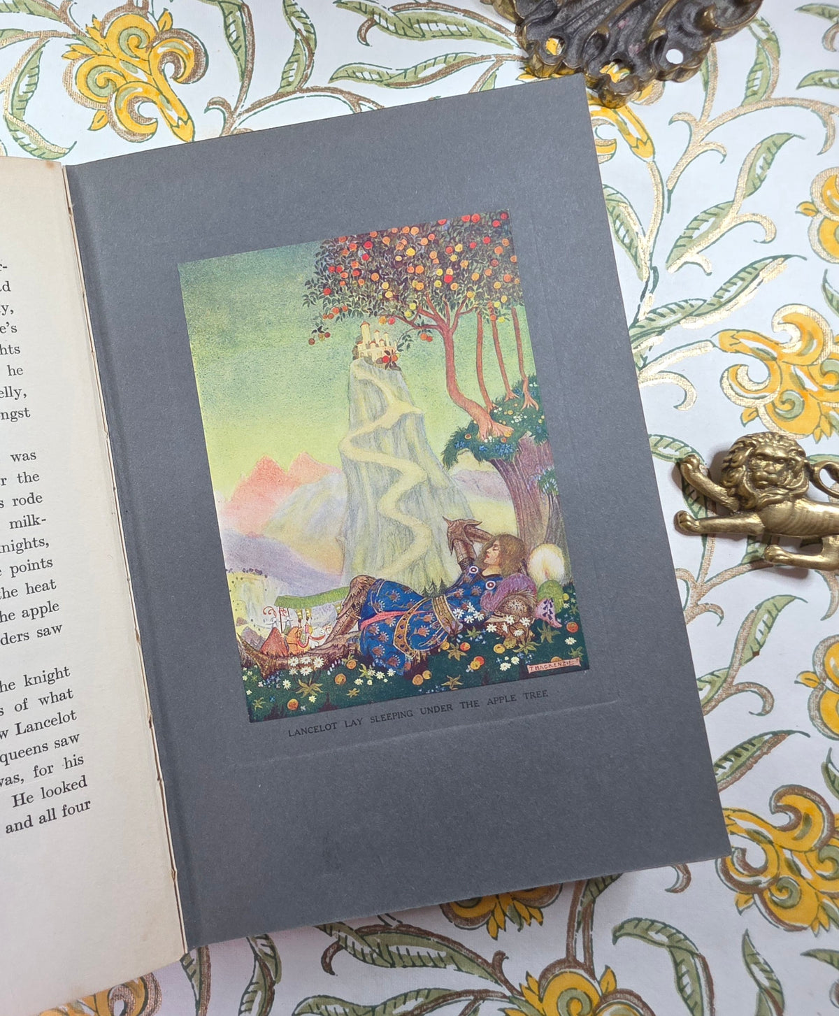 1920 Arthur and His Knights 1st Edition - Illustrated Vintage Book