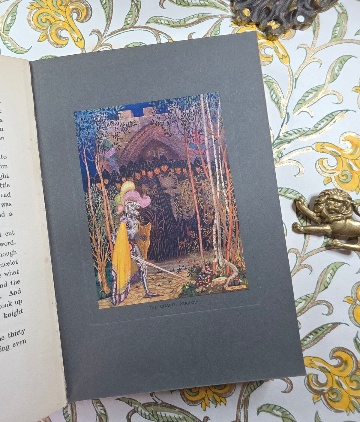 1920 Arthur and His Knights 1st Edition - Illustrated Vintage Book