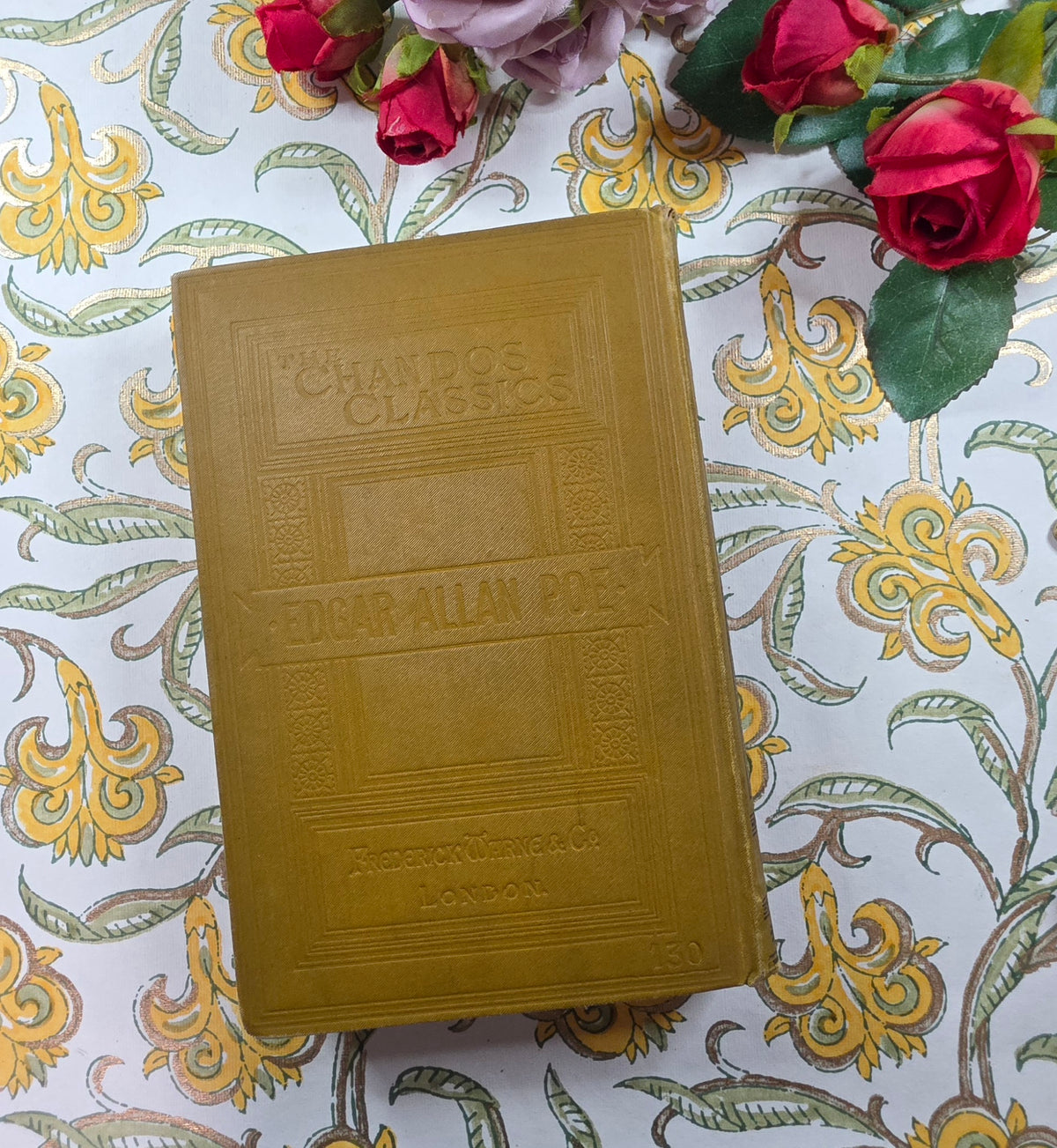 1888 Complete Poetical Works and Essays on Poetry of Edgar Allan Poe - Antique Book