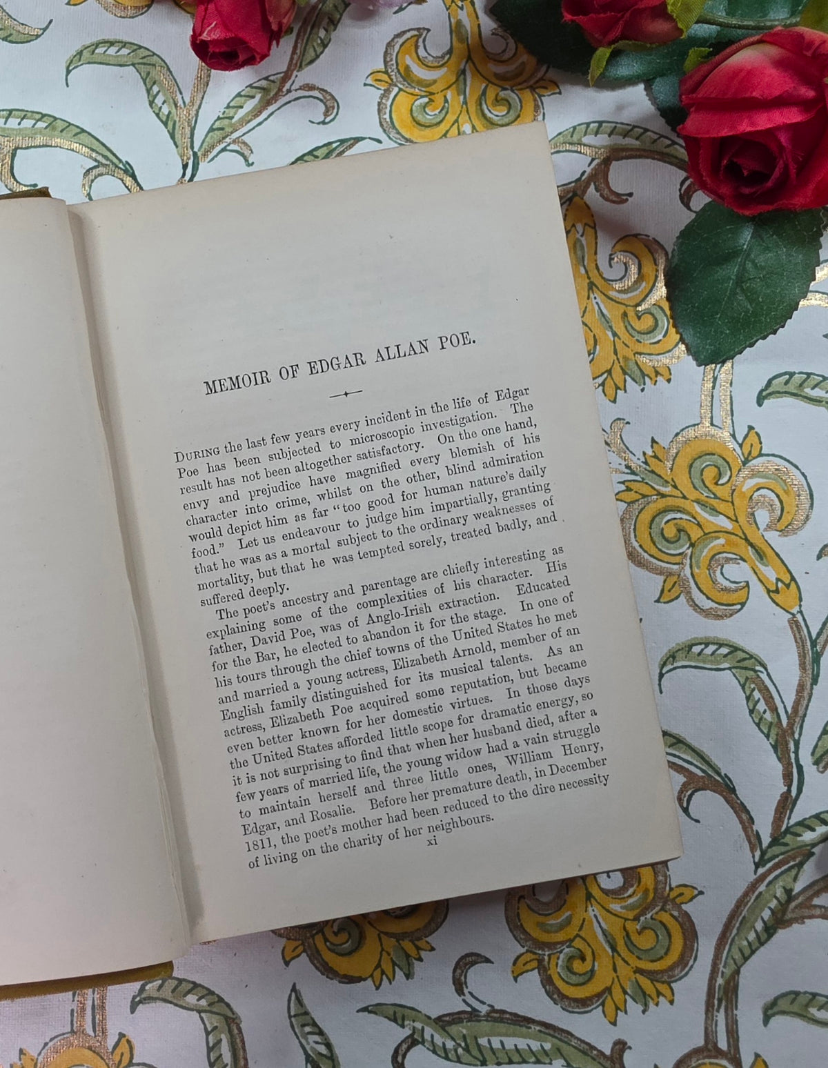 1888 Complete Poetical Works and Essays on Poetry of Edgar Allan Poe - Antique Book