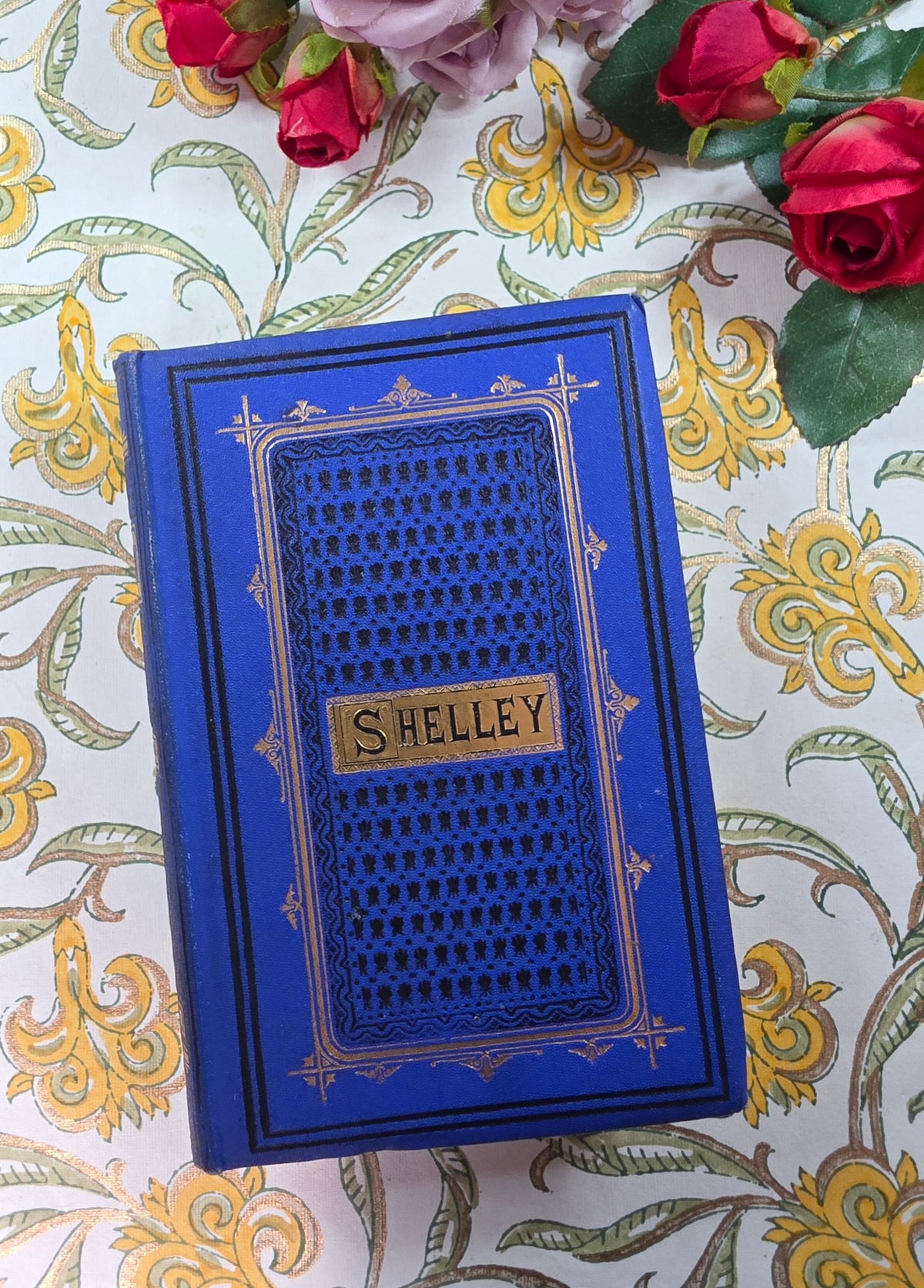1870s The Poetical Works of Percy Bysshe Shelley - Illustrated Antique Book