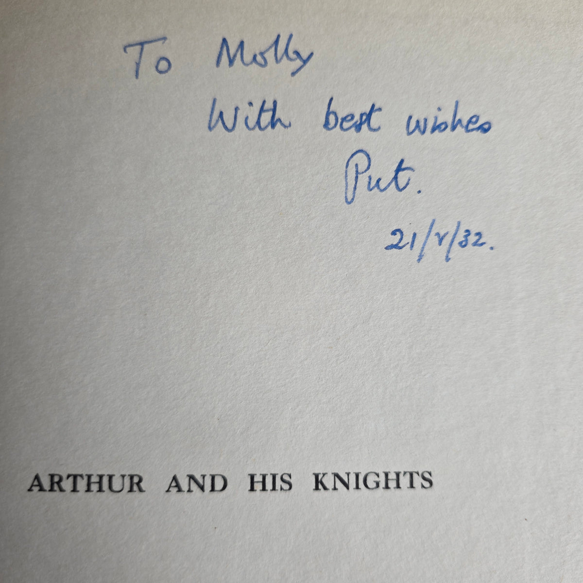 1920 Arthur and His Knights 1st Edition - Illustrated Vintage Book
