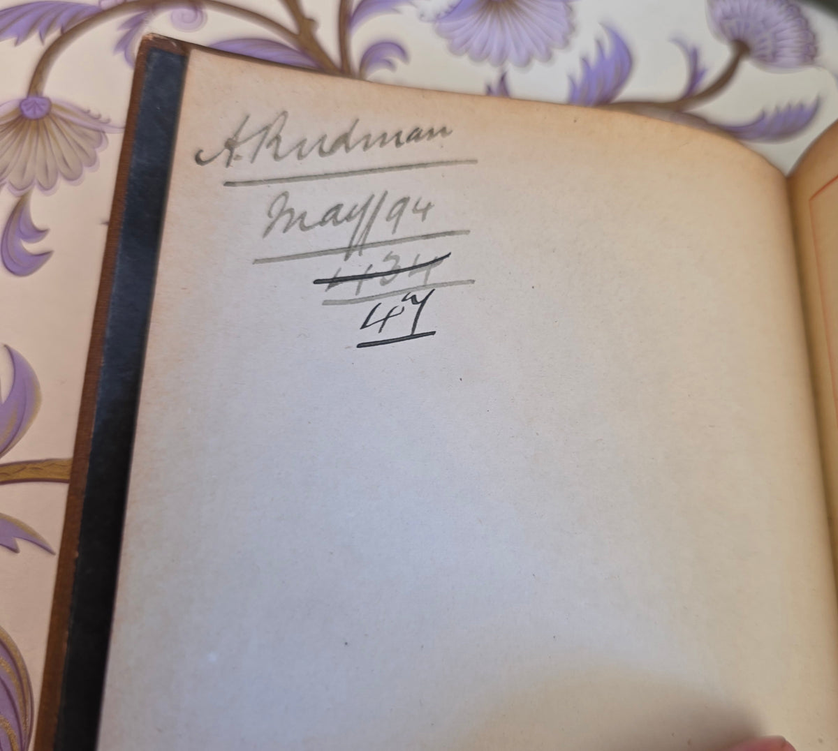 1888 The Poems of Ralph Waldo Emerson  - Antique Pocket-Sized Book