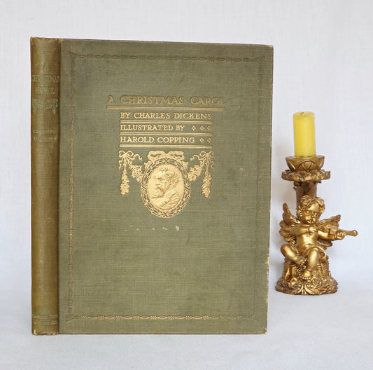 1911 A Christmas Carol by Charles Dickens - Illustrated Antique Edition