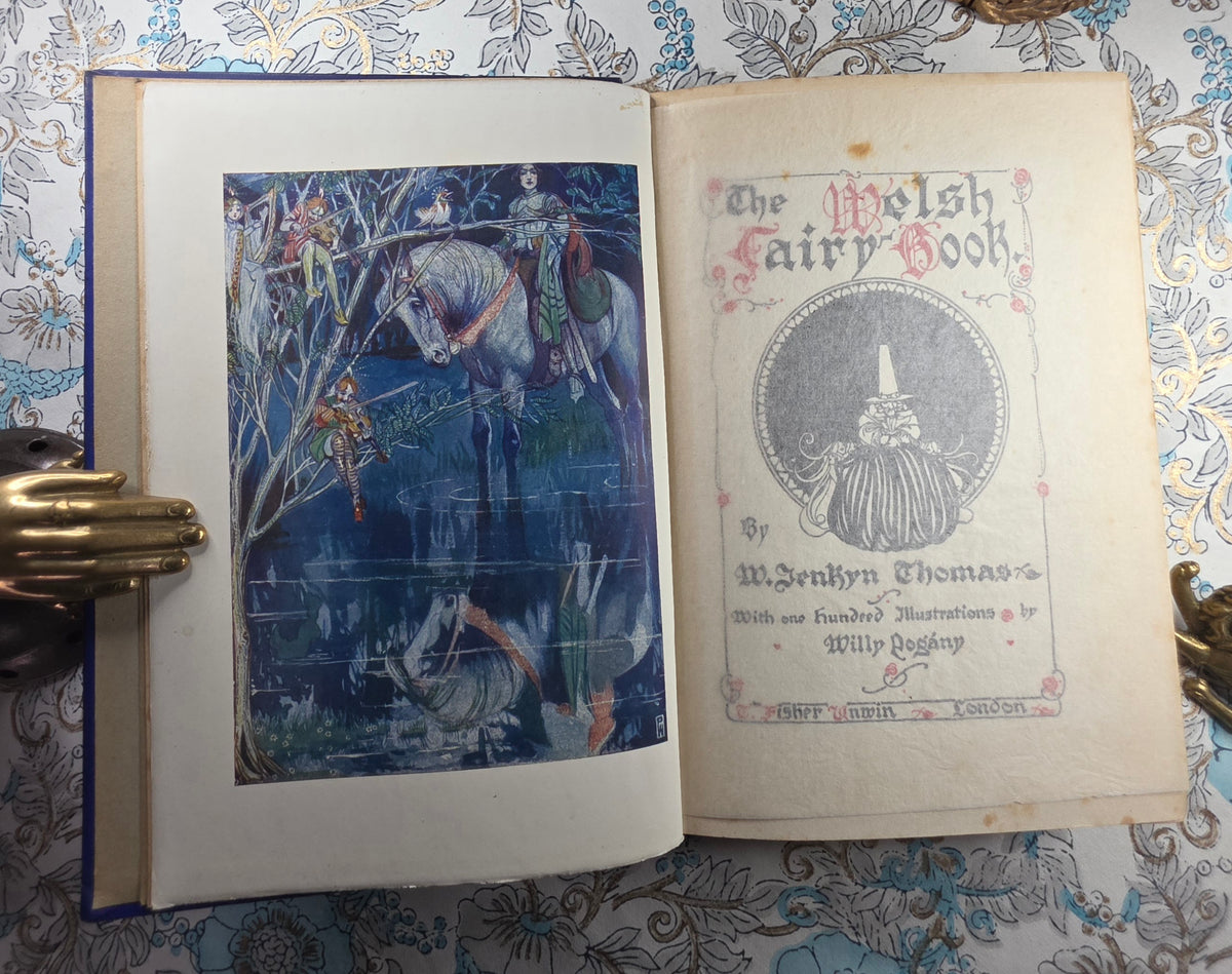 1907 1st Edition - The Welsh Fairy Book - Illustrated Antique Book