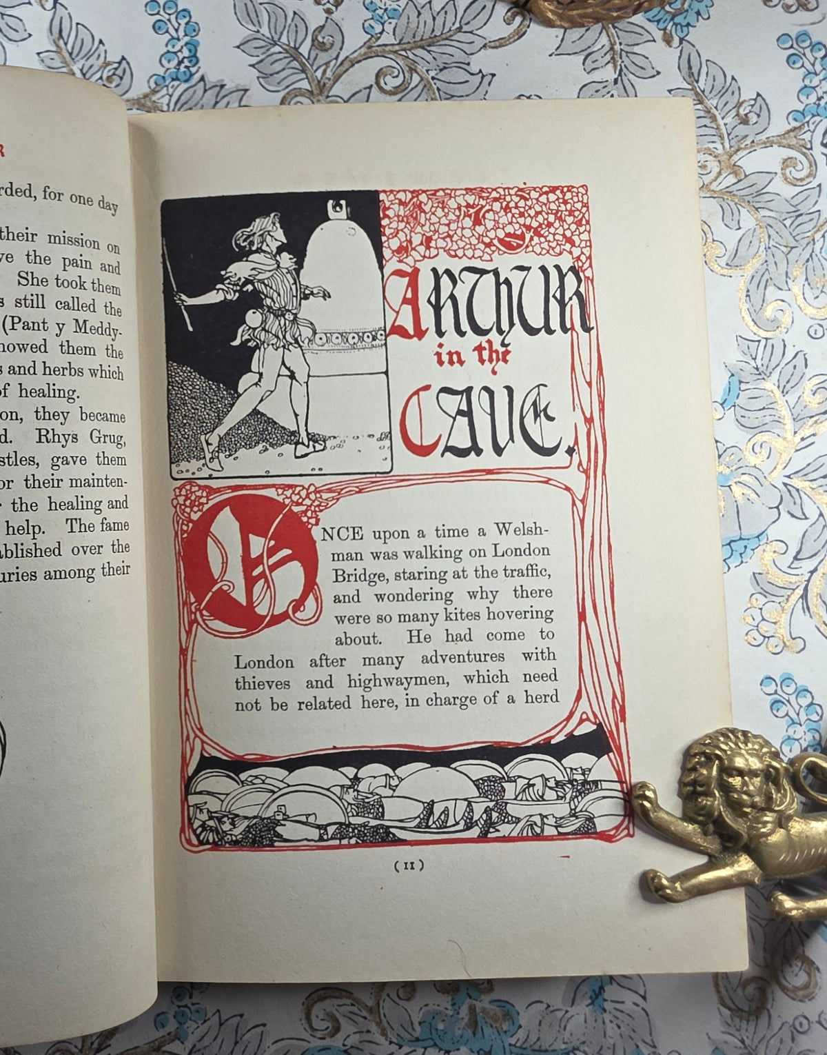 1907 1st Edition - The Welsh Fairy Book - Illustrated Antique Book