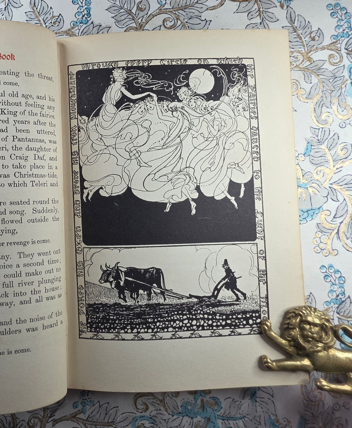1907 1st Edition - The Welsh Fairy Book - Illustrated Antique Book
