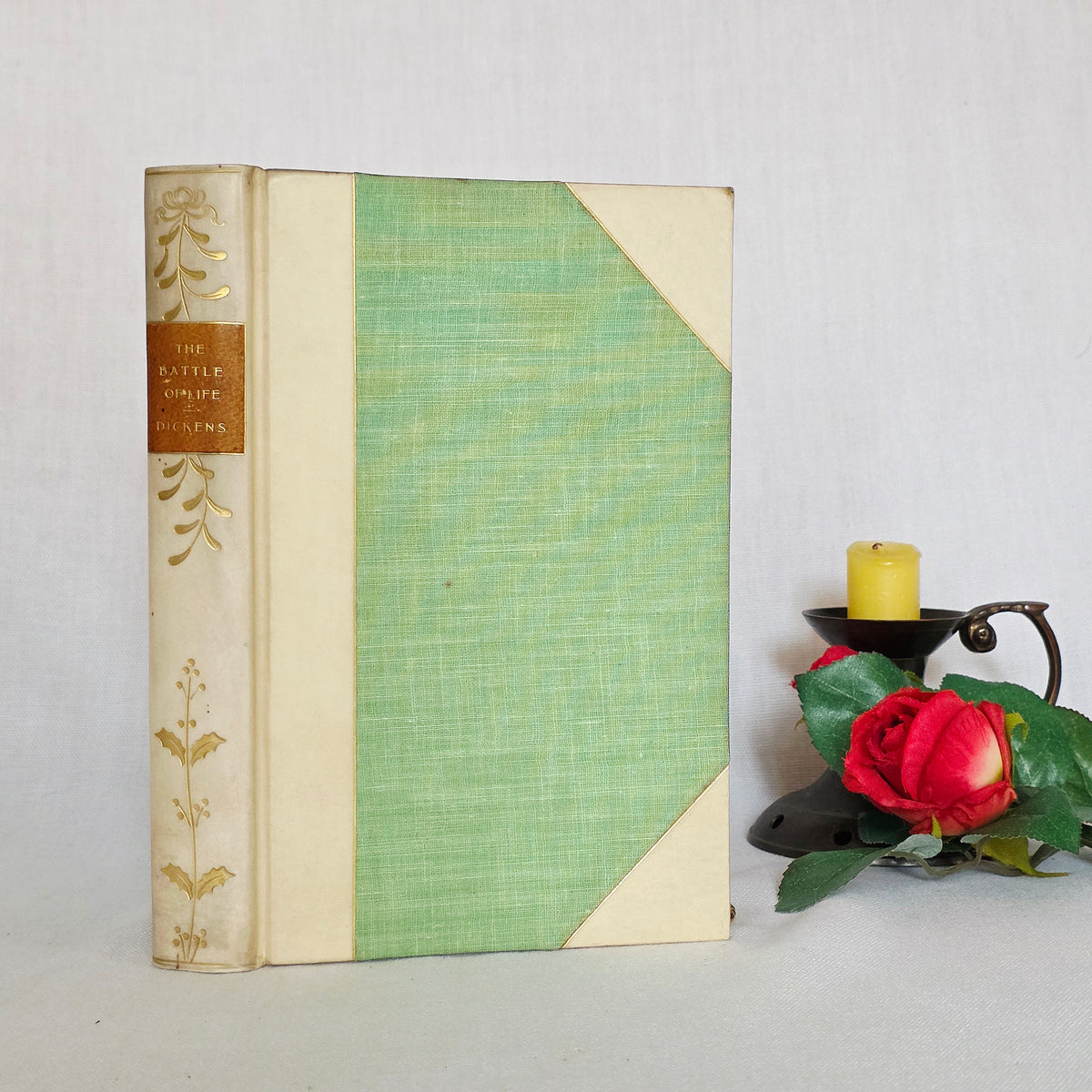 1907 The Battle of Life by Charles Dickens - Illustrated Antique Book