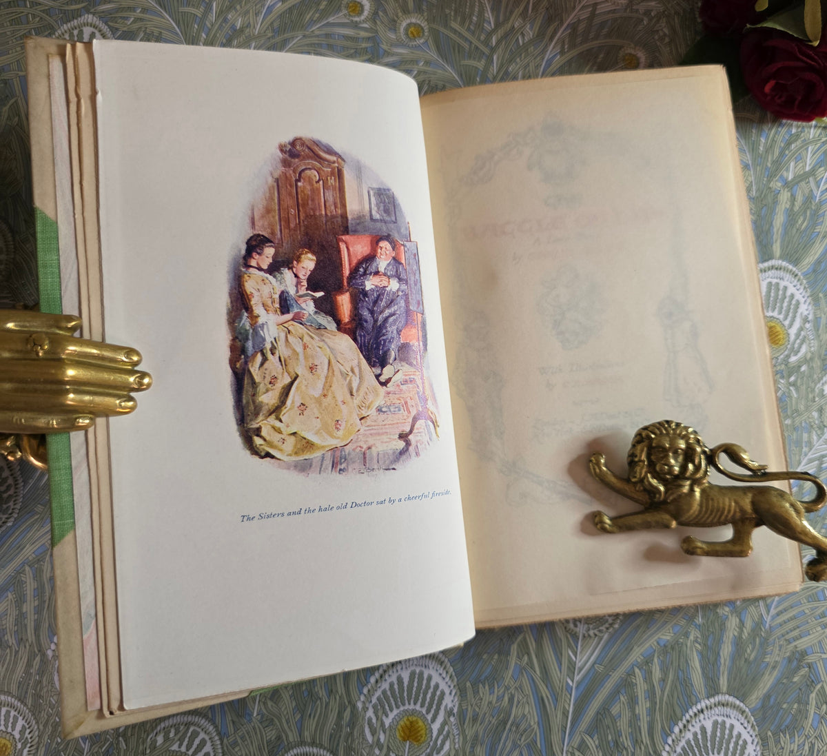 1907 The Battle of Life by Charles Dickens - Illustrated Antique Book