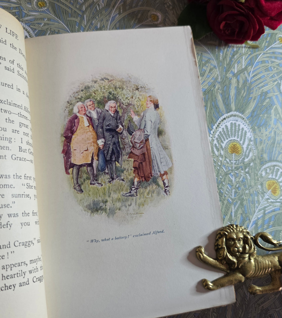 1907 The Battle of Life by Charles Dickens - Illustrated Antique Book