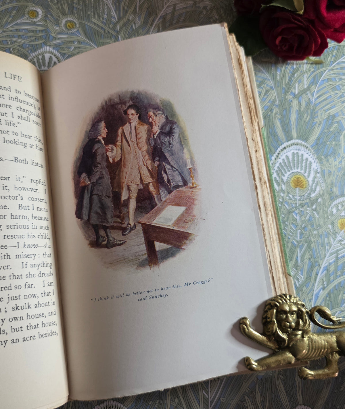 1907 The Battle of Life by Charles Dickens - Illustrated Antique Book