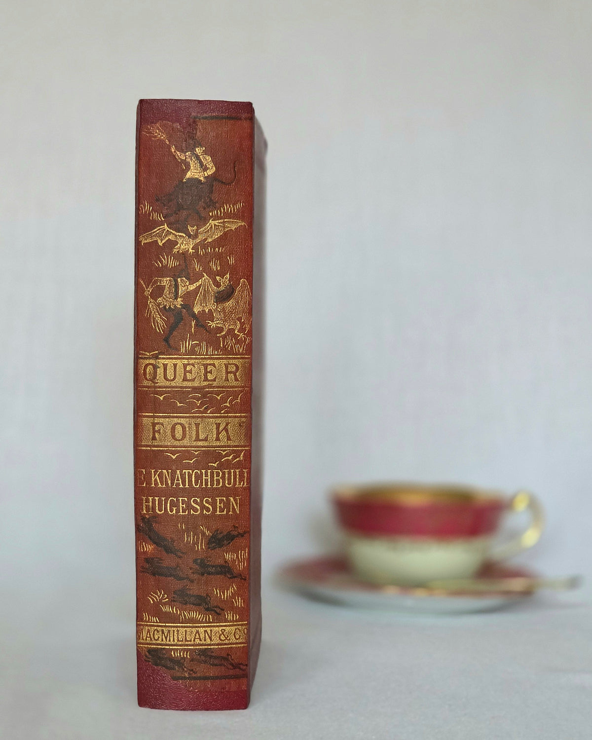 1874 Queer Folk by EH Knatchbull-Hugessen - Illustrated Antique Book