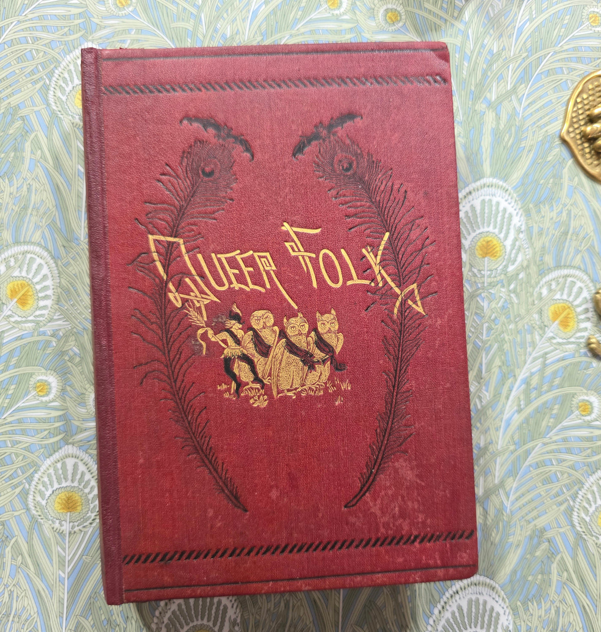 1874 Queer Folk by EH Knatchbull-Hugessen - Illustrated Antique Book