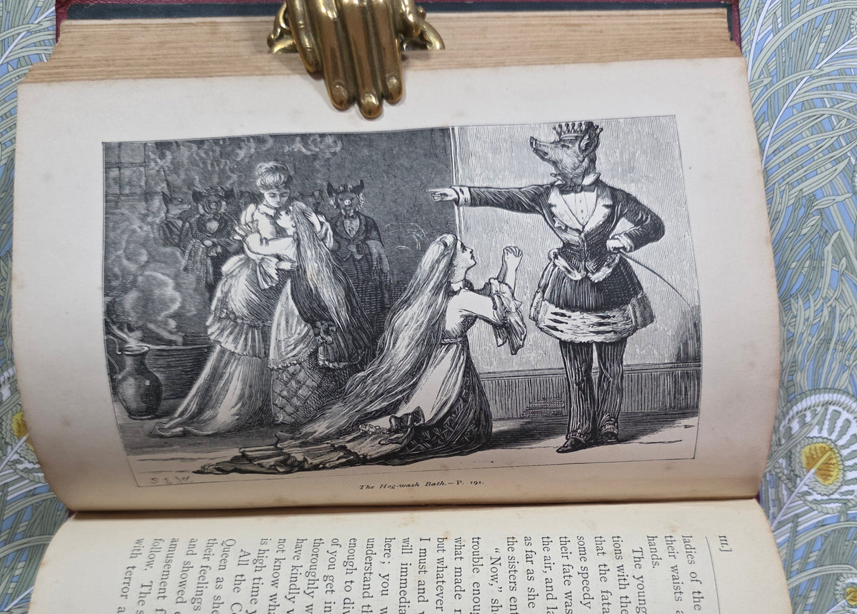 1874 Queer Folk by EH Knatchbull-Hugessen - Illustrated Antique Book