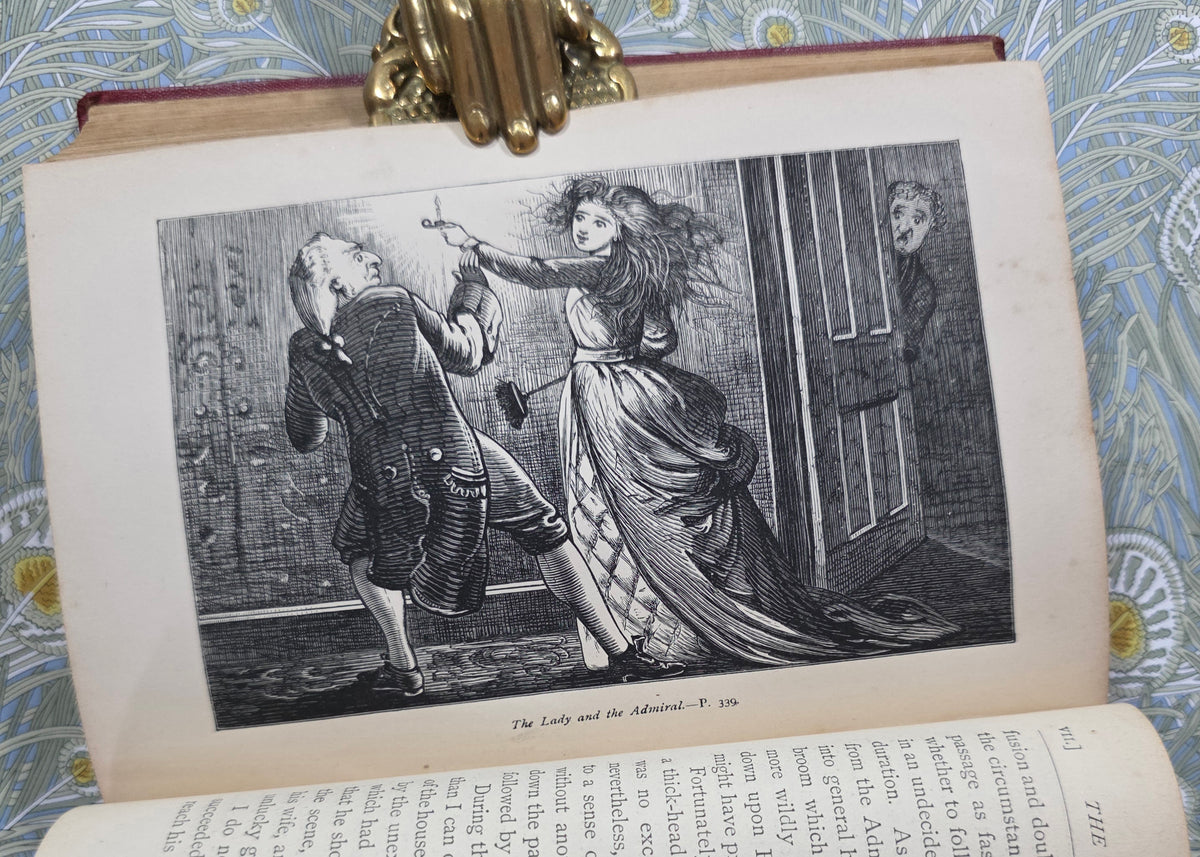 1874 Queer Folk by EH Knatchbull-Hugessen - Illustrated Antique Book