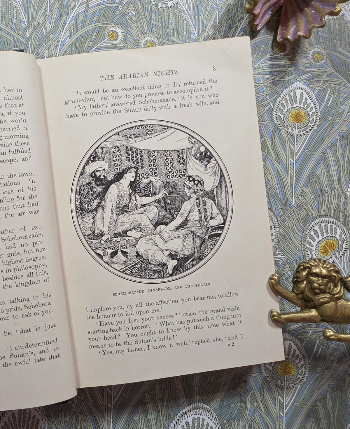 1898 The Arabian Nights Entertainments - Illustrated Antique Book