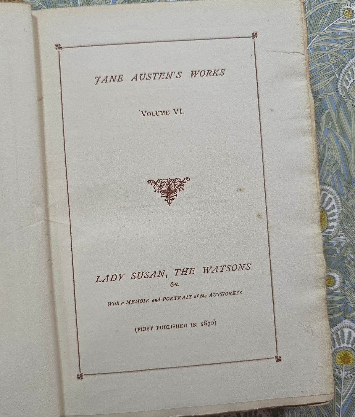 Scarce - A Memoir of Jane Austen, Plus Lady Susan and The Watsons (1882) - Illustrated Antique Book