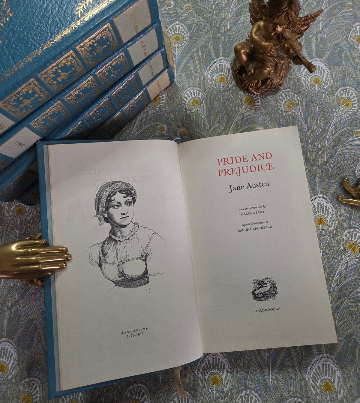 Complete Set of The Novels of Jane Austen 1968-1977 - Illustrated Vintage Books