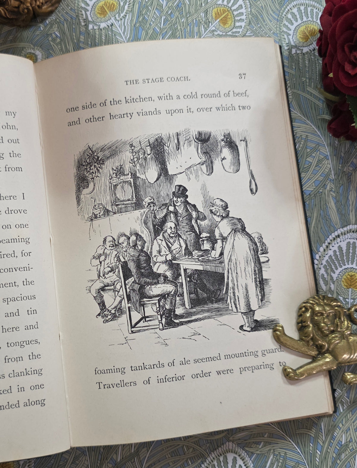 Old Christmas by Washington Irving - 1898 Antique Illustrated Book