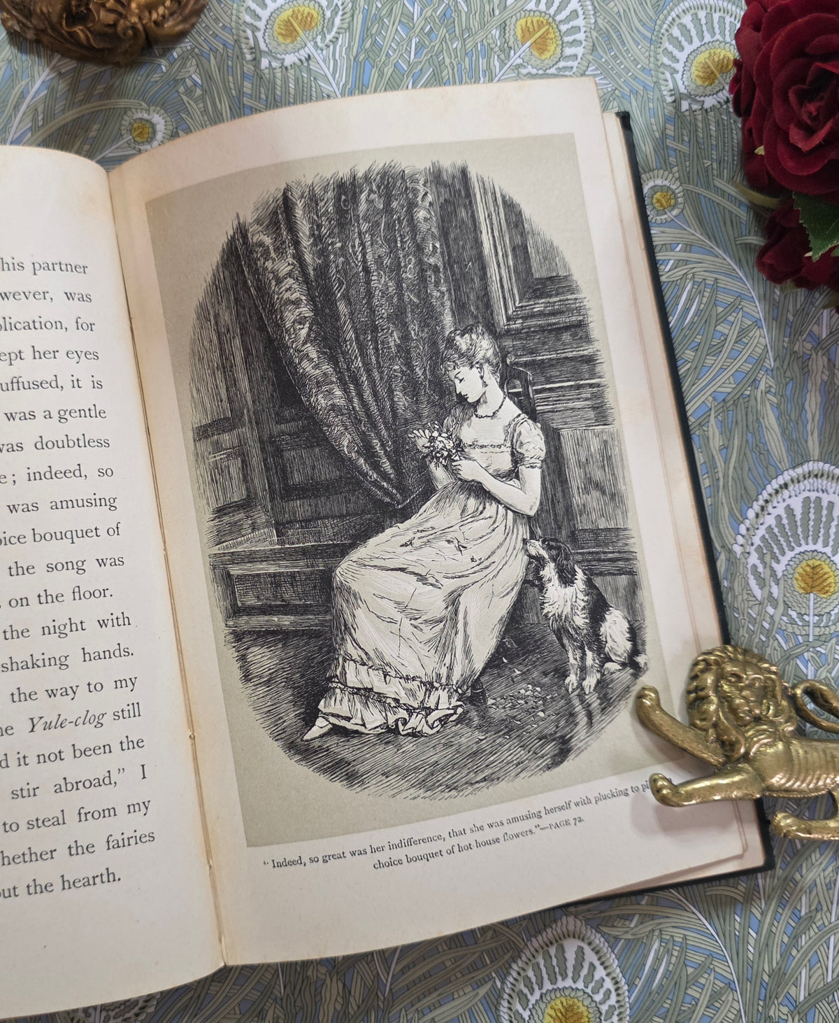 Old Christmas by Washington Irving - 1898 Antique Illustrated Book
