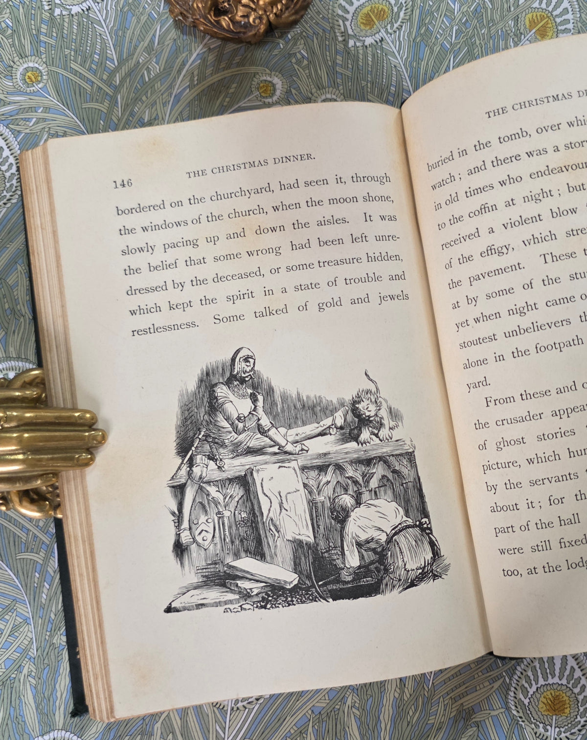 Old Christmas by Washington Irving - 1898 Antique Illustrated Book
