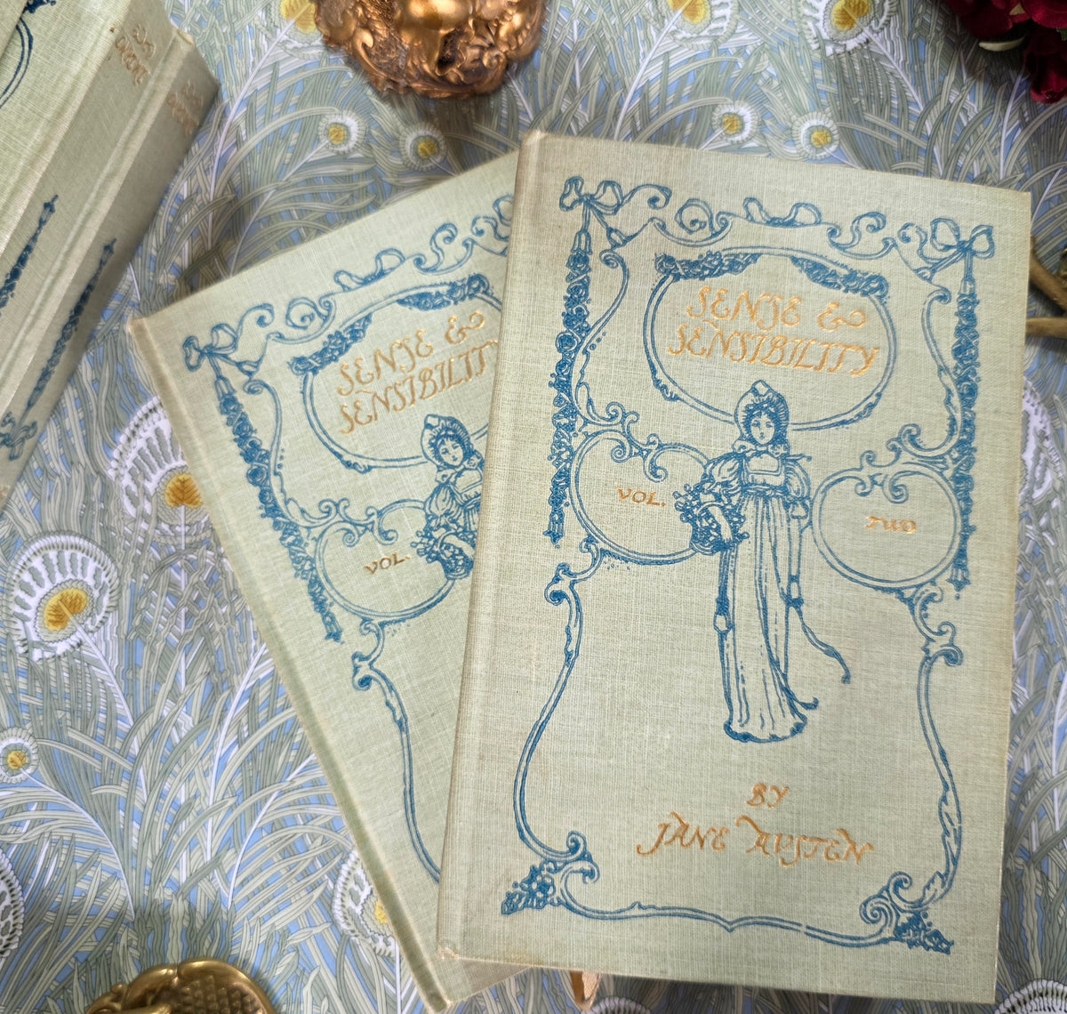 Complete Set of The Novels of Jane Austen 1904-1907 - Illustrated Antique Books
