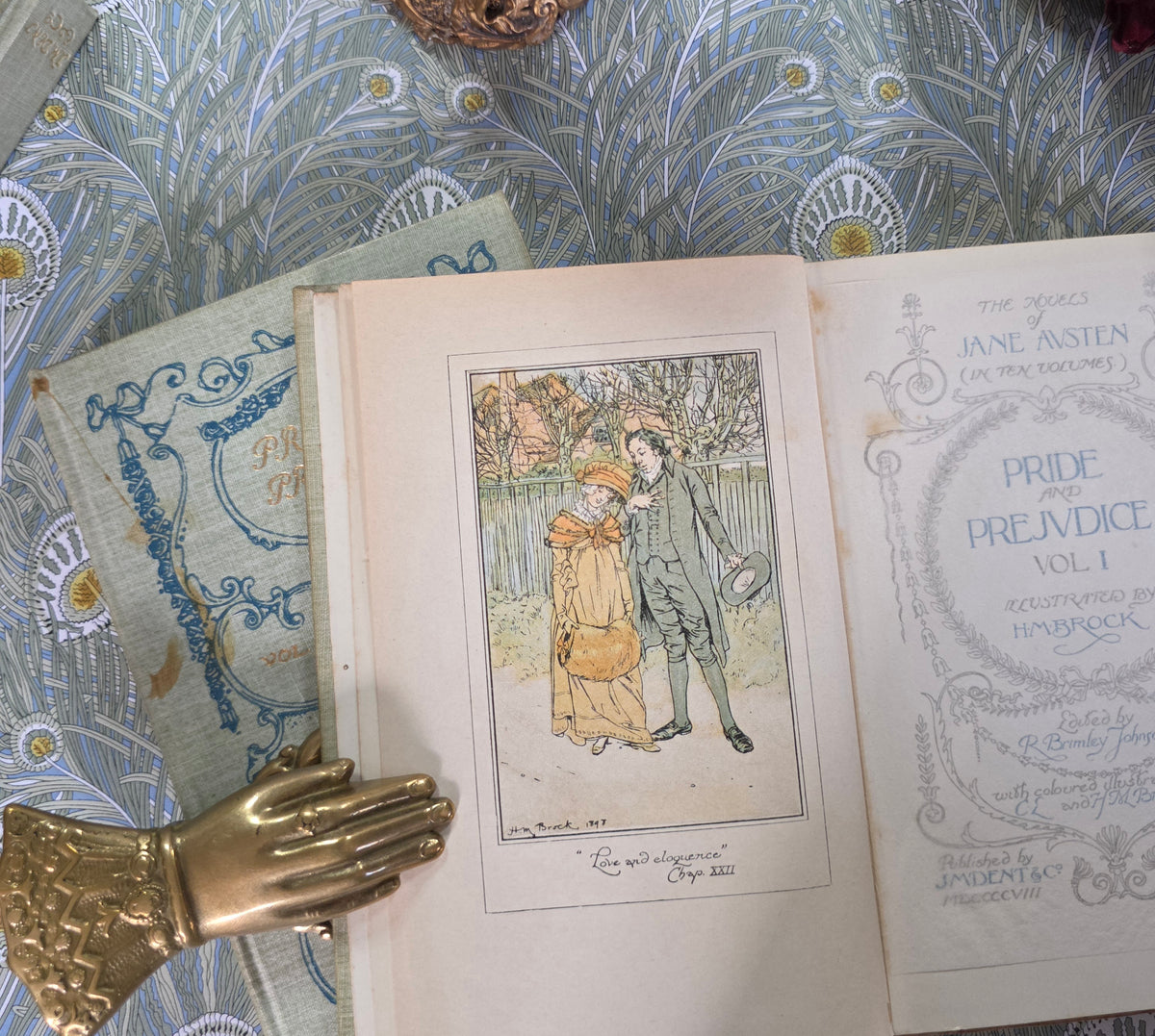 Complete Set of The Novels of Jane Austen 1904-1907 - Illustrated Antique Books