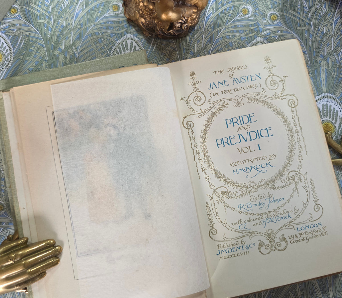 Complete Set of The Novels of Jane Austen 1904-1907 - Illustrated Antique Books