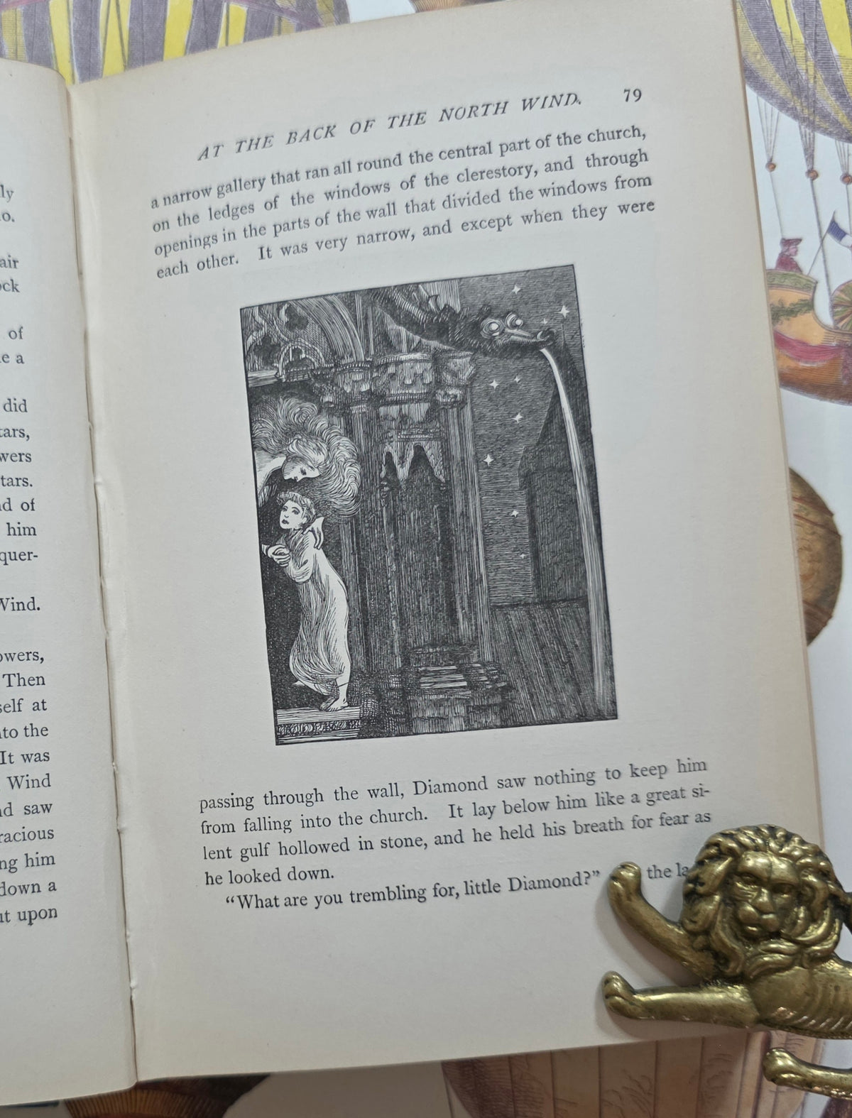 At The Back of the North Wind by George MacDonald (1900) - Illustrated Antique Book