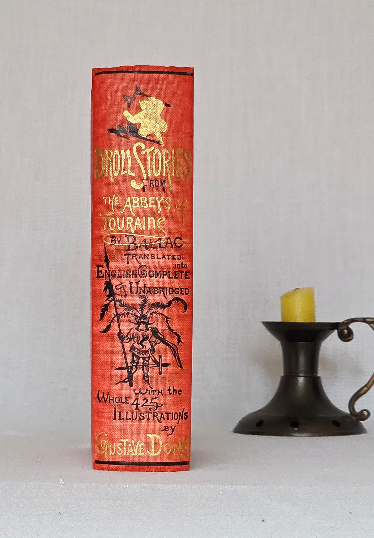Balzac's Droll Stories Collected From the Abbeys of Touraine- 1950s Reprint of 1874 Edition