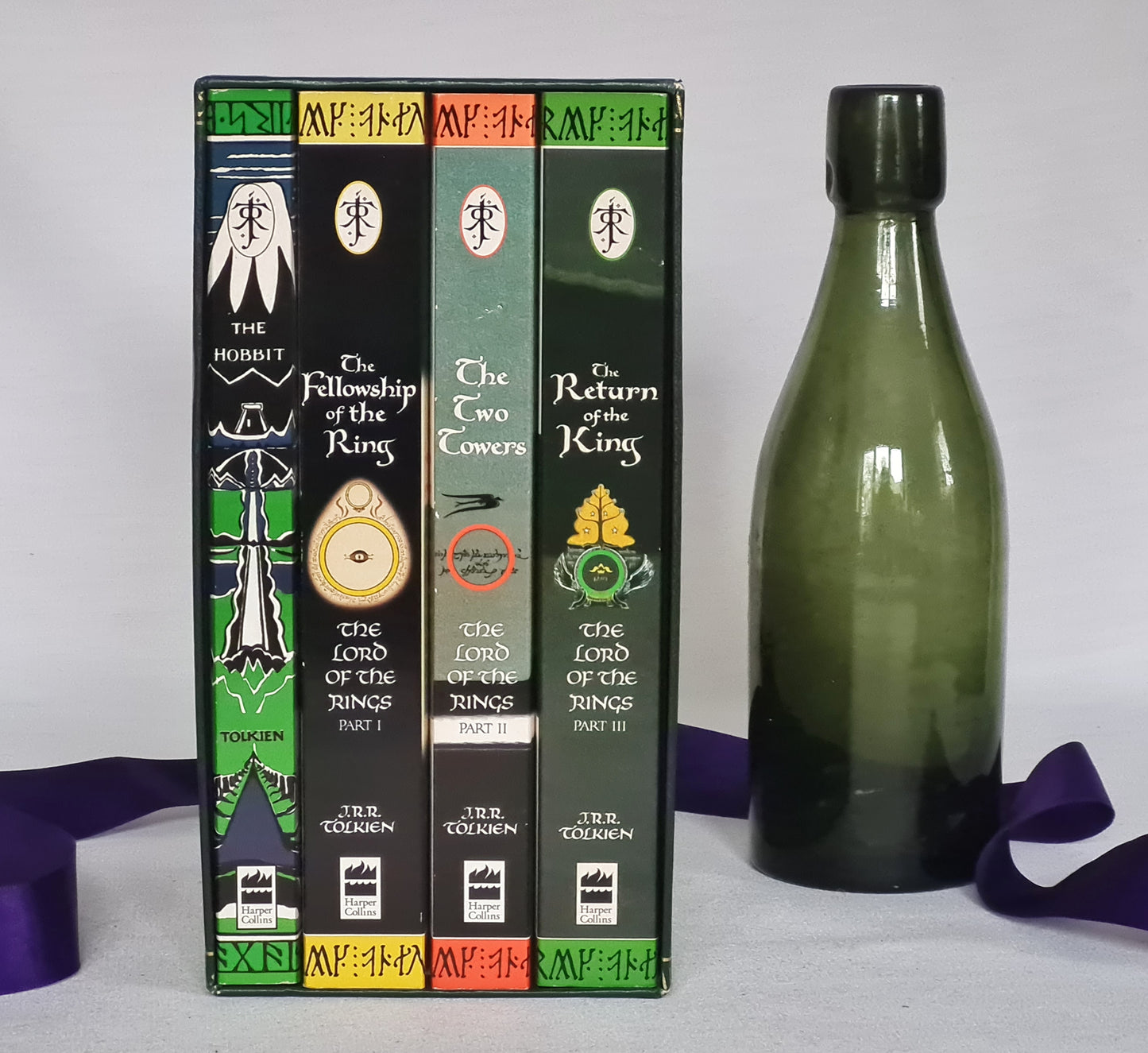 1997 Shrink Wrapped Unopened JRR Tolkien Boxed Set The Hobbit and The Lord of the Rings Trilogy / In Excellent Condition / Ted Smart, London