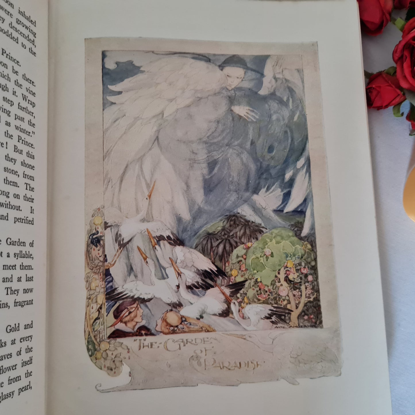 1930 Hans Andersen's Fairy Stories Illustrated by Anne Anderson / The Children's Press / Eight Wonderful Colour Plates Plus Line Drawings