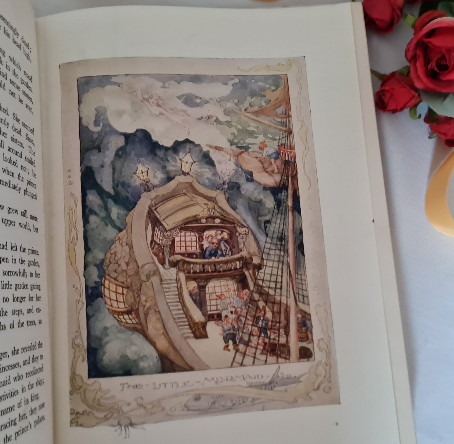 1930 Hans Andersen's Fairy Stories Illustrated by Anne Anderson / The Children's Press / Eight Wonderful Colour Plates Plus Line Drawings