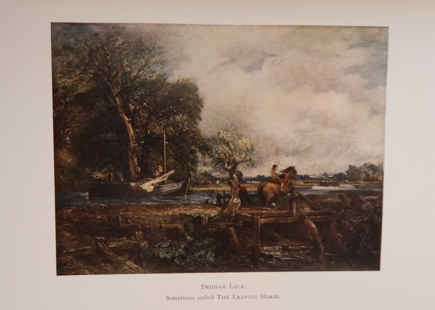 1906 In Constable's Country With Many Reproductions From His Paintings / JM Dent., London / Beautiful Antique Book / In Good Condition