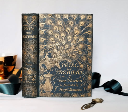 1895, Pride and Prejudice by Jane Austen / The Peacock Edition / George Allen, London / In Good Condition / Illustrated by Hugh Thomson