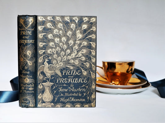 1895, Pride and Prejudice by Jane Austen / The Peacock Edition / George Allen, London / In EXCELLENT Condition / Illustrated by Hugh Thomson