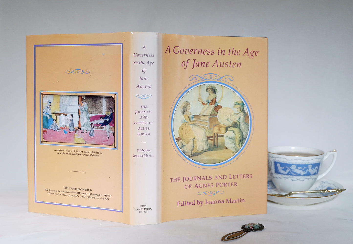 1998 A Governess in the Age of Jane Austen The Journals and Letters of Agnes Porter by Joanna Martin / FIRST Edition, The Hambledon Press