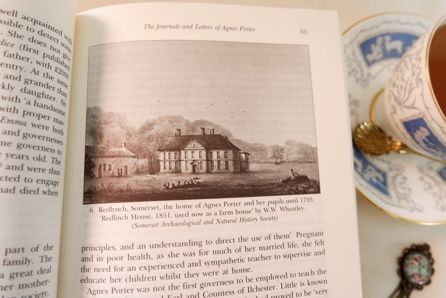 1998 A Governess in the Age of Jane Austen The Journals and Letters of Agnes Porter by Joanna Martin / FIRST Edition, The Hambledon Press