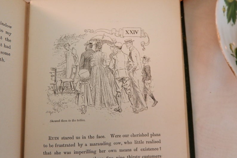 1901 Penelope's Experiences in Scotland by Kate Douglas Wiggin / Good Condition / Beautifully Brock Illustrations / Antique Over 120 Yrs Old