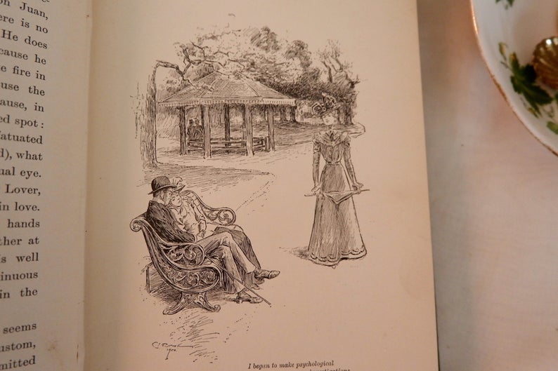 1901 Penelope's Experiences in Scotland by Kate Douglas Wiggin / Good Condition / Beautifully Brock Illustrations / Antique Over 120 Yrs Old